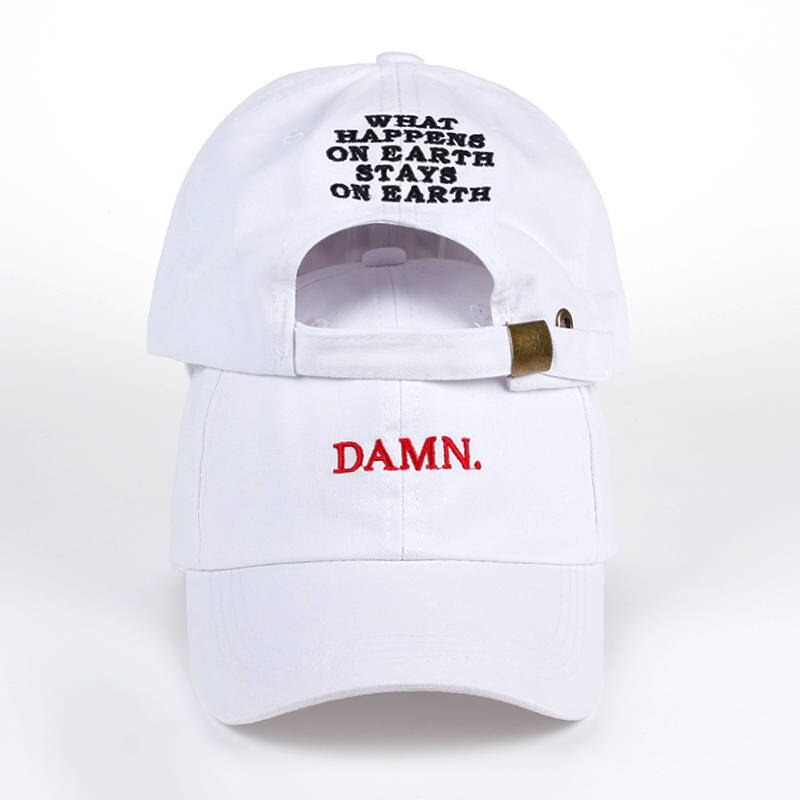 Kšiltovka Kendrick Lamar "Damn." bílá