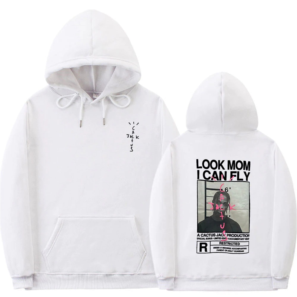 Fashion mikina Travis Scott "Look Mom I Can Fly"