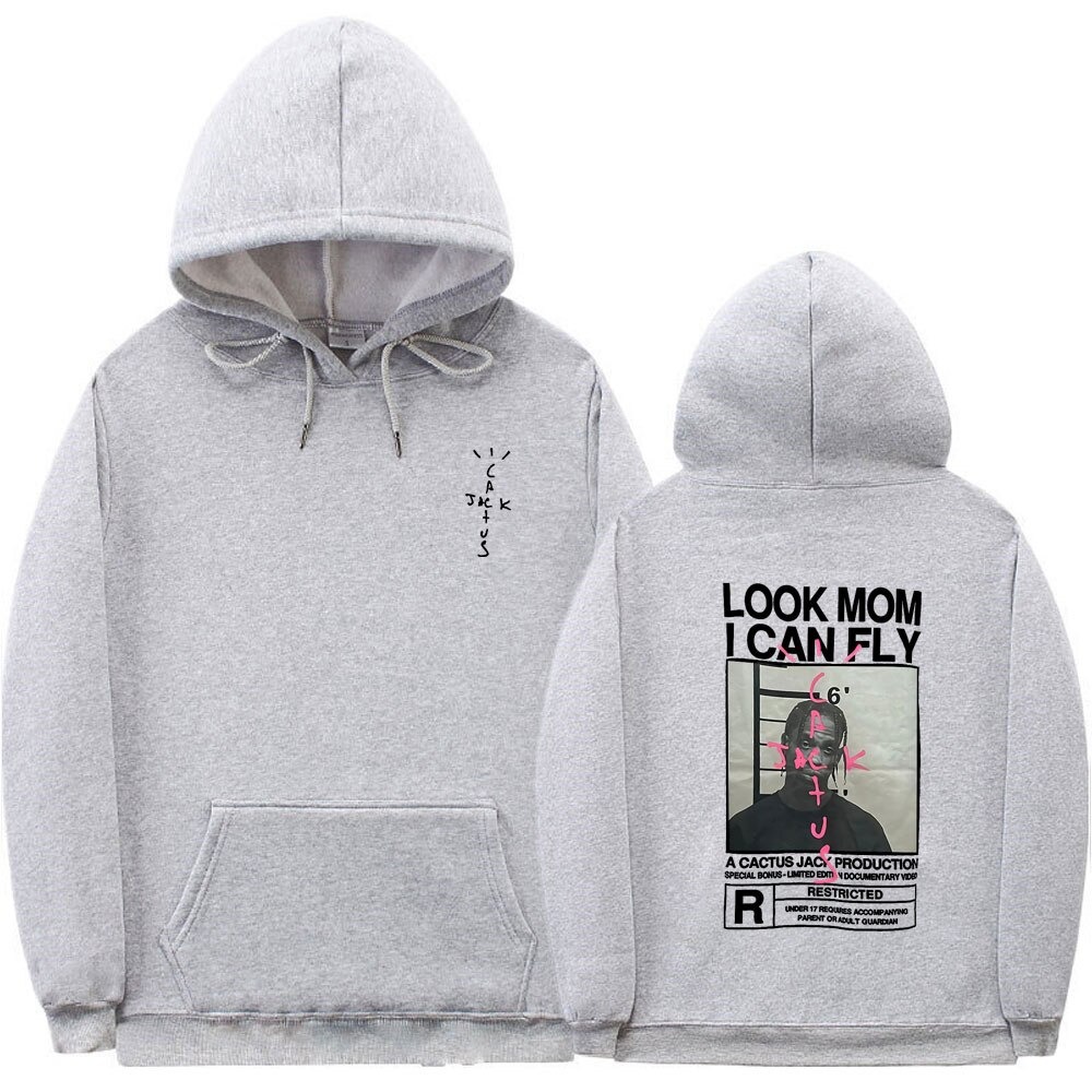 Fashion mikina Travis Scott "Look Mom I Can Fly"