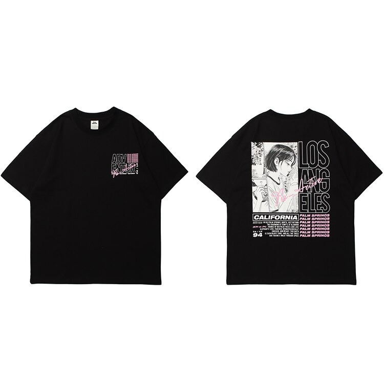 Fashion tričko "Los Angeles" černé