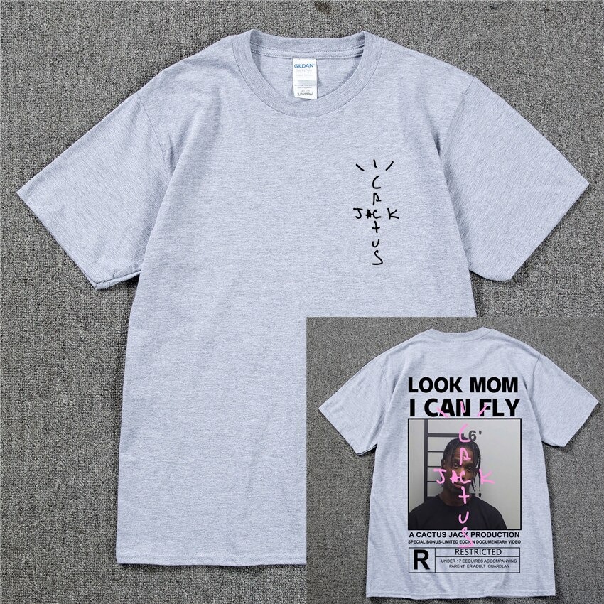 Tričko Travis Scott "Look Mom I Can Fly" 