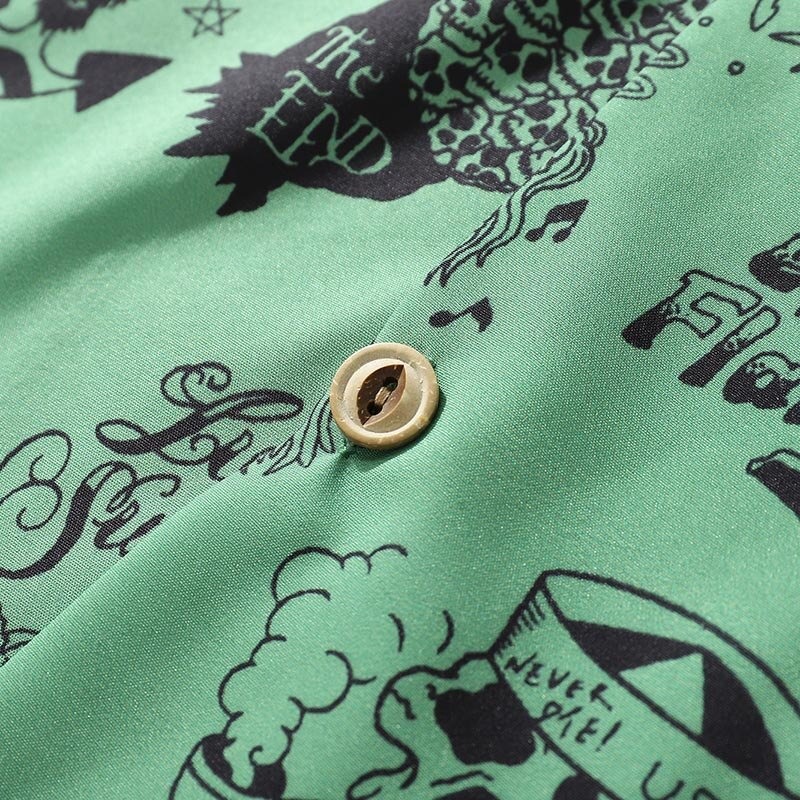 Fashion letní košile zelená