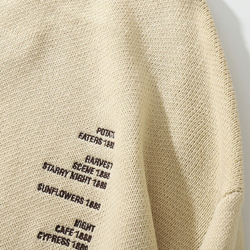 Fashion vintage svetr "Van Gogh"