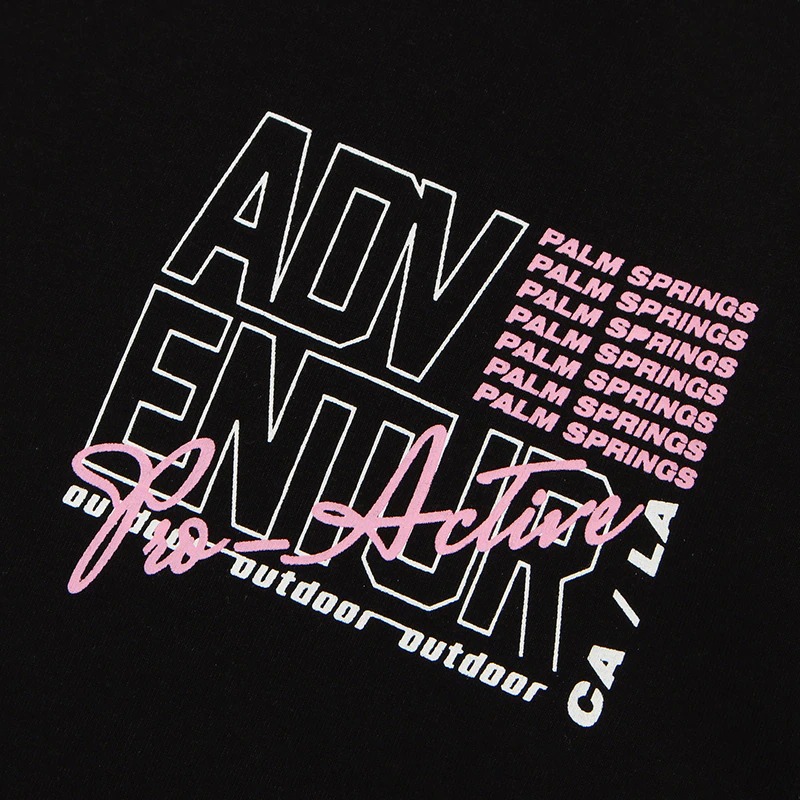 Fashion tričko "Los Angeles" černé