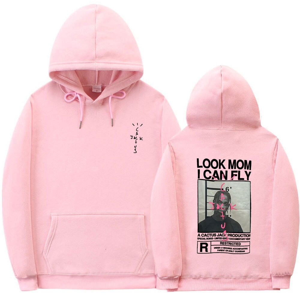 Fashion mikina Travis Scott "Look Mom I Can Fly"