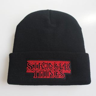 Čepice Stranger Things černá